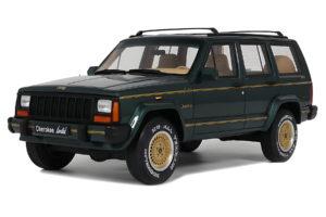 Jeep Cherokee XJ Limited Dark Hunter Green Otto 1:18 OT1340 Résine