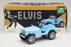 Jeep CJ-5 Elvis Presley's Car GreenLight 1:18 19061 Métal Moulé — image 6 sur 6