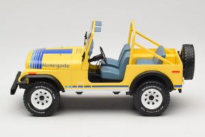 Jeep CJ-7 Renegade Jaune MCG 1:18 MCG18552 Métal Moulé — image 3 sur 6