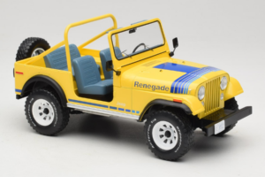 Jeep CJ-7 Renegade Jaune MCG 1:18 MCG18552 Métal Moulé — image 4 sur 6