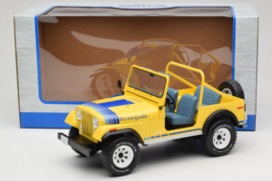 Jeep CJ-7 Renegade Jaune MCG 1:18 MCG18552 Métal Moulé — image 6 sur 6