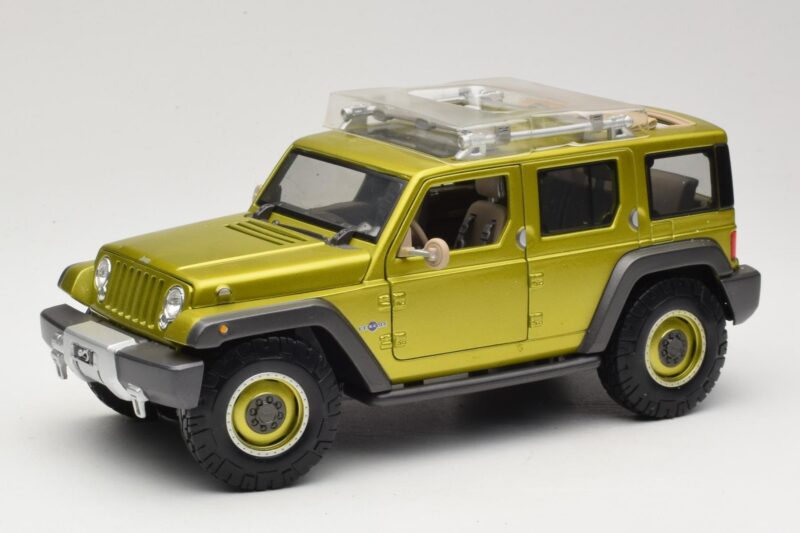 Jeep Rescue Concept Vert Maisto 1:18 36699-M1 Métal Moulé