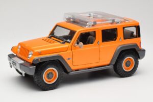 Jeep Rescue Concept Orange Maisto 1:18 36699 Métal Moulé