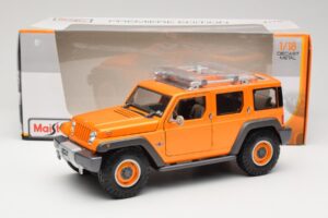 Jeep Rescue Concept Orange Maisto 1:18 36699 Métal Moulé — image 8 sur 8