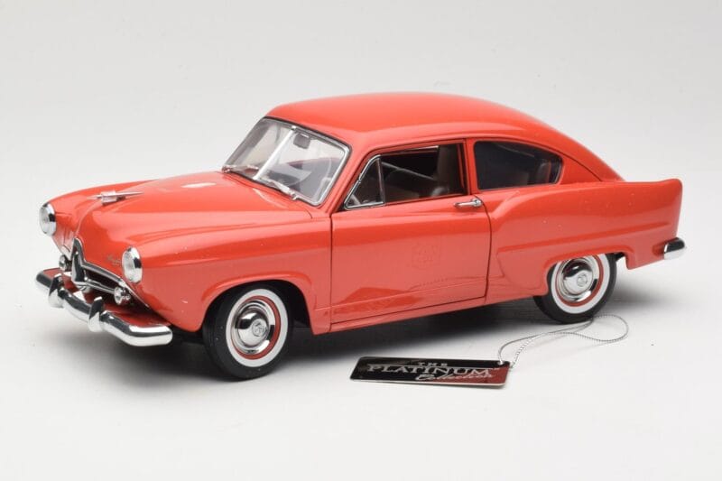 Kaiser Henry J Rouge Sun Star 1:18 5092 Métal Moulé
