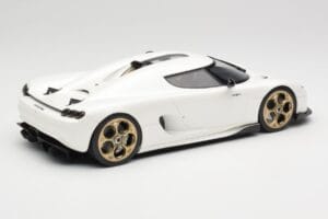 Koenigsegg CC850 Crystal White GT Spirit 1:18 GT903 Résine — image 2 sur 6