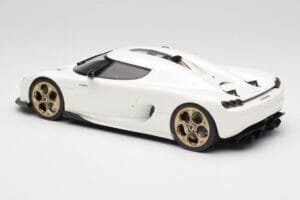 Koenigsegg CC850 Crystal White GT Spirit 1:18 GT903 Résine — image 5 sur 6