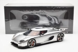 Koenigsegg CC850 Moon Silver GT Spirit 1:18 GT452 Résine — image 6 sur 6