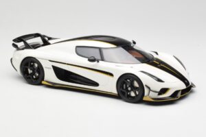 Koenigsegg Regera Crystal Blanc GT Spirit 1:18 GT913 Résine — image 4 sur 6