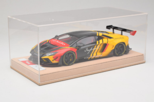 Lamborghini Aventador Liberty Walk Infinite Noir Jaune Timothy & Pierre 1:18 REMC035 Métal Moulé — image 6 sur 7