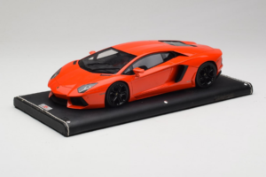 Lamborghini Aventador Orange MR Collection 1:18 LAMB064 Résine — image 2 sur 6