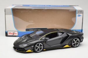 Lamborghini Centenario Gris Maisto 1:18 31386-M1 Métal Moulé — image 8 sur 8