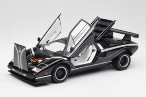 Lamborghini Countach LP500S Noir Kyosho 1:18 08326K Métal Moulé — image 2 sur 8