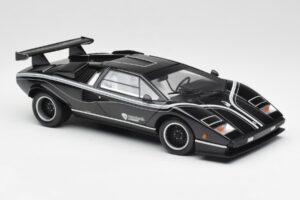 Lamborghini Countach LP500S Noir Kyosho 1:18 08326K Métal Moulé — image 6 sur 8