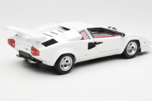 Lamborghini Countach LP500S Blanc Kyosho 1:18 08320E Métal Moulé — image 3 sur 8