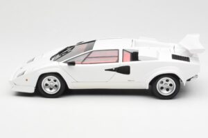 Lamborghini Countach LP500S Blanc Kyosho 1:18 08320E Métal Moulé — image 4 sur 8