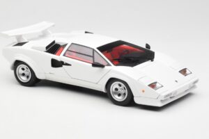 Lamborghini Countach LP500S Blanc Kyosho 1:18 08320E Métal Moulé — image 6 sur 8
