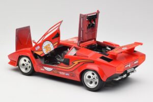 Lamborghini Countach Rouge Bburago 1:18 3047 Métal Moulé — image 5 sur 8