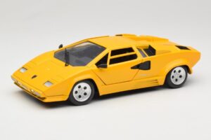 Lamborghini Countach TC Jaune Tonka 1:18 09035-R1 Métal Moulé