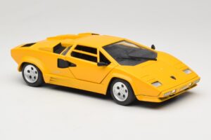 Lamborghini Countach TC Jaune Tonka 1:18 09035-R1 Métal Moulé — image 6 sur 8