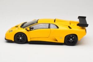 Lamborghini Diablo GTR Jaune Hot Wheels 1:18 53885 Métal Moulé — image 4 sur 8