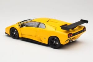 Lamborghini Diablo GTR Jaune Hot Wheels 1:18 53885 Métal Moulé — image 7 sur 8