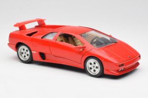 Lamborghini Diablo Rouge Bburago 1:18 3028-M1 Métal Moulé — image 6 sur 8