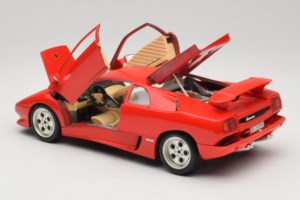 Lamborghini Diablo Rouge Bburago 1:18 3041-M1 Métal Moulé — image 5 sur 8