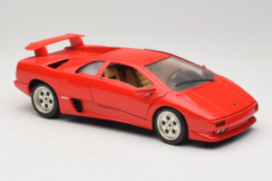 Lamborghini Diablo Rouge Bburago 1:18 3041-M1 Métal Moulé — image 6 sur 8