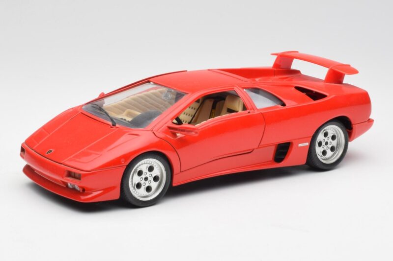 Lamborghini Diablo Rouge Bburago 1:18 3028-M1 Métal Moulé