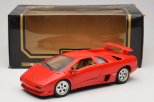 Lamborghini Diablo Rouge Bburago 1:18 3041-M1 Métal Moulé — image 8 sur 8