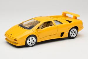Lamborghini Diablo Jaune Bburago 1:18 3041 Métal Moulé