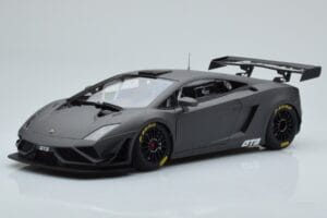 Lamborghini Gallardo GT3 FL2 Gris Foncé AUTOart 1:18 81360 Métal Moulé