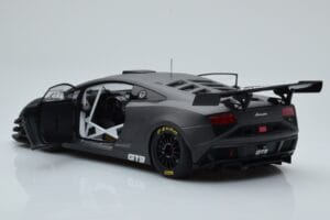 Lamborghini Gallardo GT3 FL2 Gris Foncé AUTOart 1:18 81360 Métal Moulé — image 5 sur 8