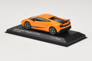 Lamborghini Gallardo LP570-4 Superleggera Orange Métallisé Minichamps 1:43 400103841 Métal Moulé — image 3 sur 5