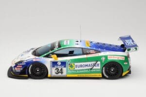 Lamborghini Gallardo LP600+ GT3 Reiter Engineering #34 H-J. Stuck / D. Rostek ADAC 24 Hours Nurburgring 2011 Minichamps 1:18  — image 3 sur 6