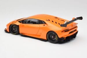 Lamborghini Huracan LP620-2 Super Trofeo Arancio Borealis Pearl Effect Orange AUTOart 1:18 81558 Métal Moulé — image 6 sur 8