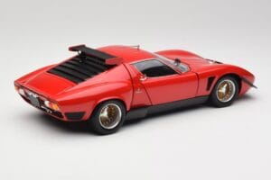 Lamborghini Miura SVR Rouge & Noir Kyosho 1:18 08319R Métal Moulé — image 3 sur 8