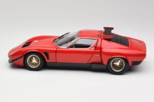 Lamborghini Miura SVR Rouge & Noir Kyosho 1:18 08319R Métal Moulé — image 4 sur 8