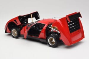 Lamborghini Miura SVR Rouge & Noir Kyosho 1:18 08319R Métal Moulé — image 5 sur 8