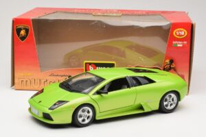 Lamborghini Murcielago Vert Bburago 1:18 3316-M1 Métal Moulé — image 8 sur 8