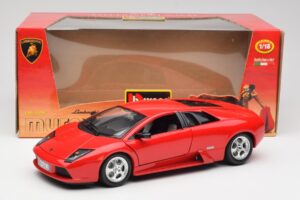 Lamborghini Murcielago Rouge Bburago 1:18 3316 Métal Moulé — image 8 sur 8