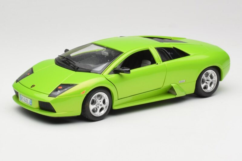 Lamborghini Murcielago Verde Ithaca Bburago 1:18 3341-M3 Métal Moulé