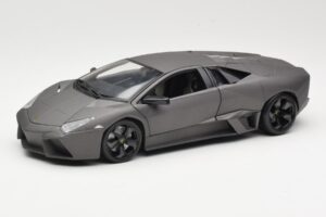 Lamborghini Reventon Matte Grey Bburago 1:18 18-11029 Métal Moulé