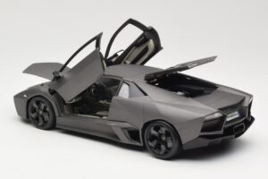 Lamborghini Reventon Matte Grey Bburago 1:18 18-11029 Métal Moulé — image 5 sur 8