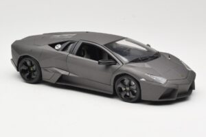 Lamborghini Reventon Matte Grey Bburago 1:18 18-11029 Métal Moulé — image 6 sur 8
