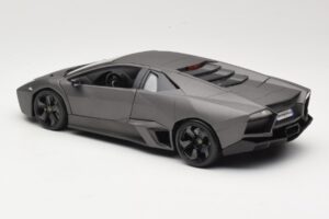 Lamborghini Reventon Matte Grey Bburago 1:18 18-11029 Métal Moulé — image 7 sur 8