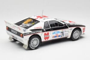 Lancia 037 #1 G. Cunico / E. Bartolich Targa Florio Winner 1983 Kyosho 1:18 08302H Métal Moulé — image 3 sur 8