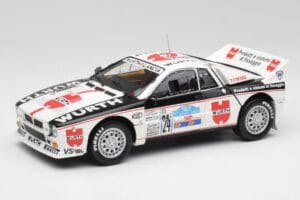 Lancia 037 #1 G. Cunico / E. Bartolich Targa Florio Winner 1983 Kyosho 1:18 08302H Métal Moulé