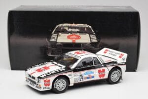 Lancia 037 #1 G. Cunico / E. Bartolich Targa Florio Winner 1983 Kyosho 1:18 08302H Métal Moulé — image 8 sur 8